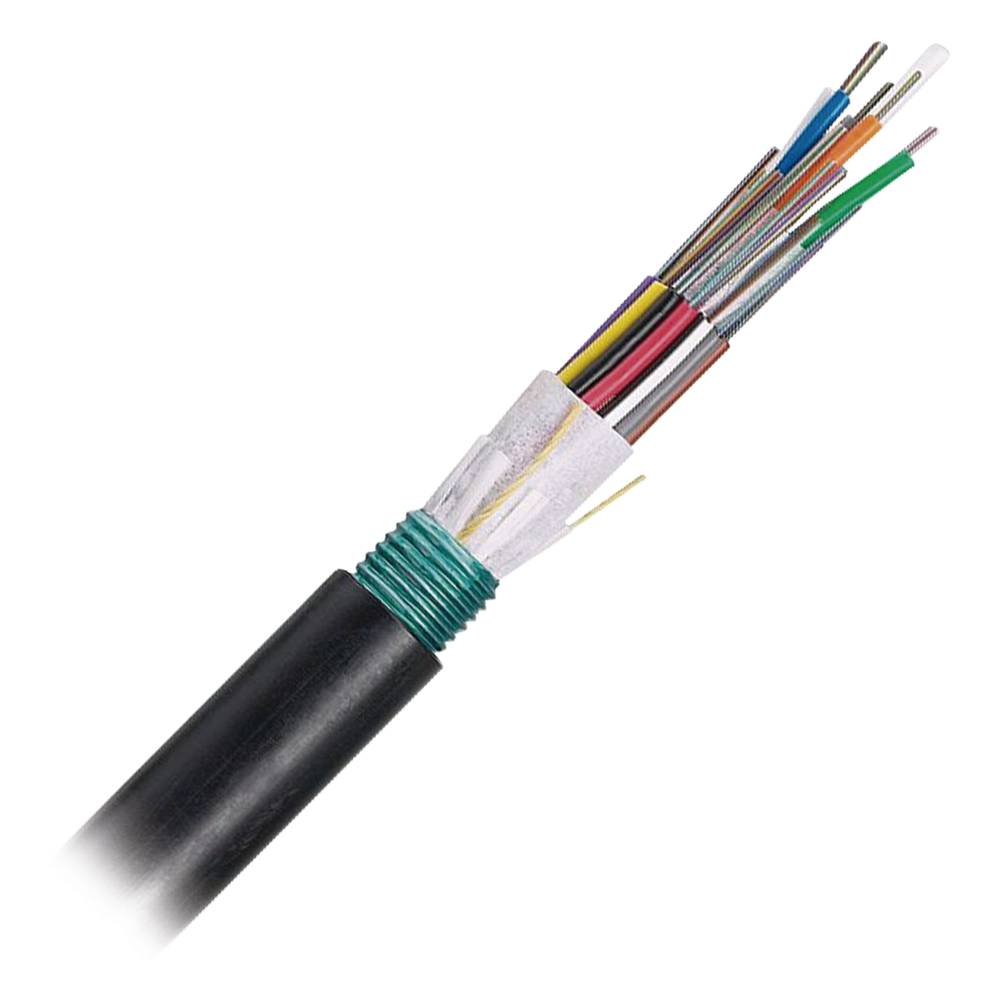 Cable de Fibra Óptica de 6 Hilos, OSP (Planta Externa), Armada, 250um, Monomodo OS2, Precio Por Metro