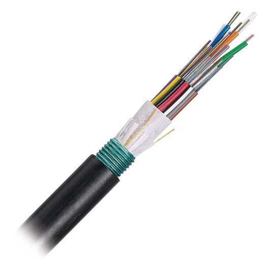 Cable de Fibra Óptica de 6 Hilos, OSP (Planta Externa), Armada, 250um, Monomodo OS2, Precio Por Metro