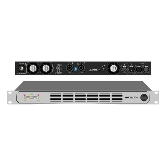 Amplificador de Potencia Profesional / 250W 2-Zonas / Clase D / Eficiencia 90% / Modos Estéreo y Puente / PFC de Banda Ancha / Protección Integral