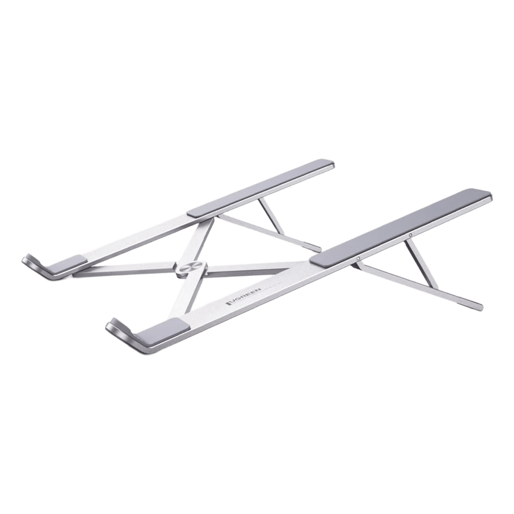 Soporte Portátil de Aluminio para Laptop / Amplia Compatibilidad de 11-17.3" / Ajuste de Altura 46.5 mm-136.5 mm / Capacidad de carga de 5 kg