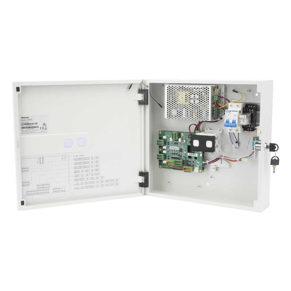 Controlador de Acceso para 4 puertas / Administrable 100 % en la Nube / Compatible con Teclado Wiegand de Terceros / PIN para visitas desde la APP