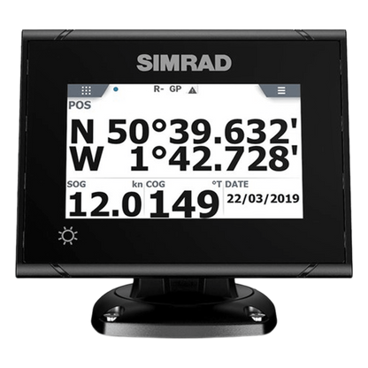 Sistema GPS Simrad P2005 con Antena GS70 / Pantalla Táctil a Color 5 Pulgadas / GPS + GLONASS / Navegador y Brújula GPS / Compatible con Radar, ECDIS