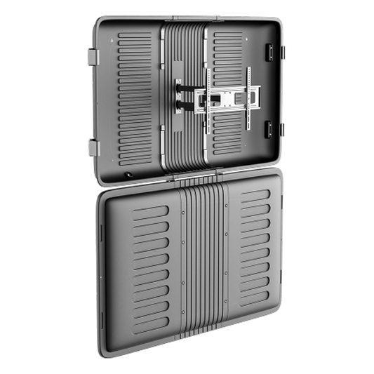Enclosure para pantalla hasta 75" | resistente a intemperie montura pared | capacidad de carga max. 50 kg