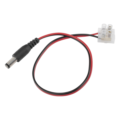 Cable de Alimentación con Conector Macho a Bloque de Terminal Atornillable / Calibre 18 AWG / Longitud 28.5 cm (11.22 Pulgadas) / Ideal para