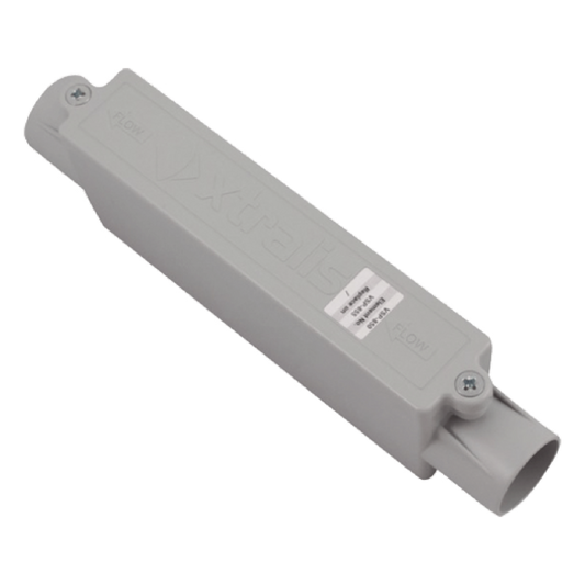 Filtro de ¾” para Tuberías de Detección de Humo por Aspiración VESDA, Color Gris