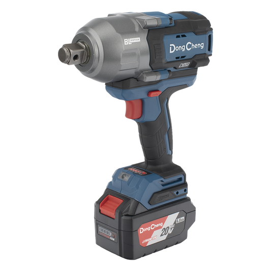 Llave de Impacto Inalámbrica de 20V, Entrada de 3/4 in, Incluye 2 Baterías de 6Ah, Cargador y Estuche