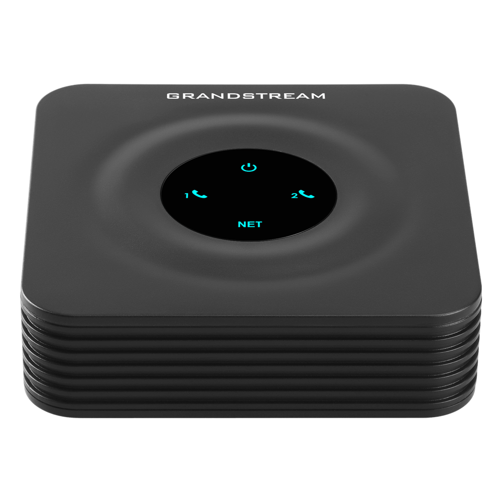 Adaptador de Teléfonos Analógicos ATA / 2 Puertos FXS (Conectar Teléfono Análogo) / Soporta 2 Perfiles SIP / Ethernet 10/100Mbps / Seguridad TLS y