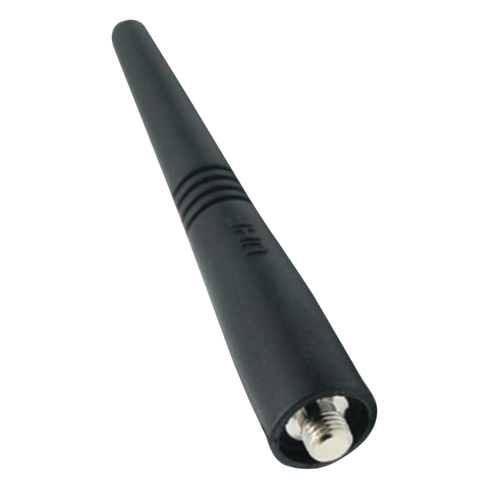 Antena UHF Helicoidal Recortada / 400-470 MHz / Ganancia 0 dBd (Unitaria) / Conector Rosca Monopolo / Radios Motorola EP450, DEP450, CP200, CP200D