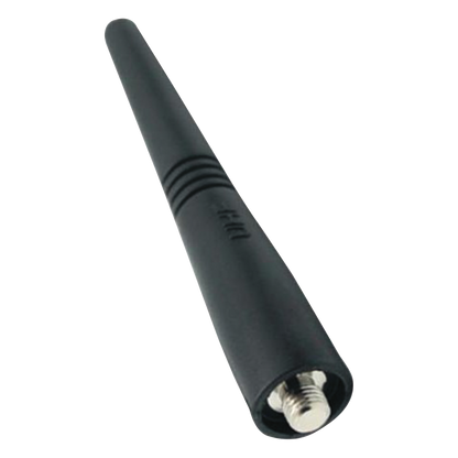 Antena UHF Helicoidal Recortada / 400-470 MHz / Ganancia 0 dBd (Unitaria) / Conector Rosca Monopolo / Radios Motorola EP450, DEP450, CP200, CP200D
