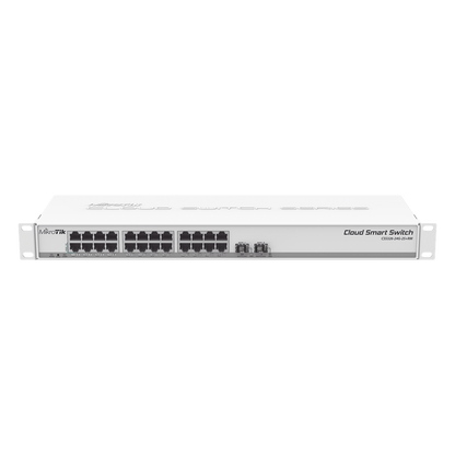 Cloud Smart Switch, 24 puertos Gigabit, 2 puertos SFP+ SwitchOS