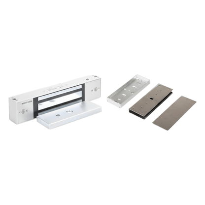 Kit Para Control de Acceso Incluye Chapa Magnética de 1200 Lbs / Montaje En "U" Para Puerta de Cristal / Uso Interior / Certificación UL