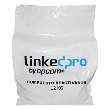 Compuesto Mejorador de Terreno / Minerales Conductivos / 12 kg / Reduce Resistividad / No Tóxico / Retiene Humedad