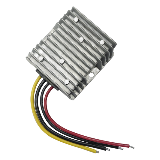 Convertidor DC-DC / 12V a 24V / 240W / 10A / Eficiencia 93% / IPX7 / Protecciones Múltiples / Industrial