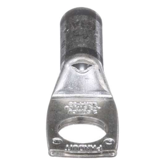 Zapata de compresión LCA4-38-L, para cal. 4 Awg, Barreno para tornillo prisionero de 3/8, 1 Pz