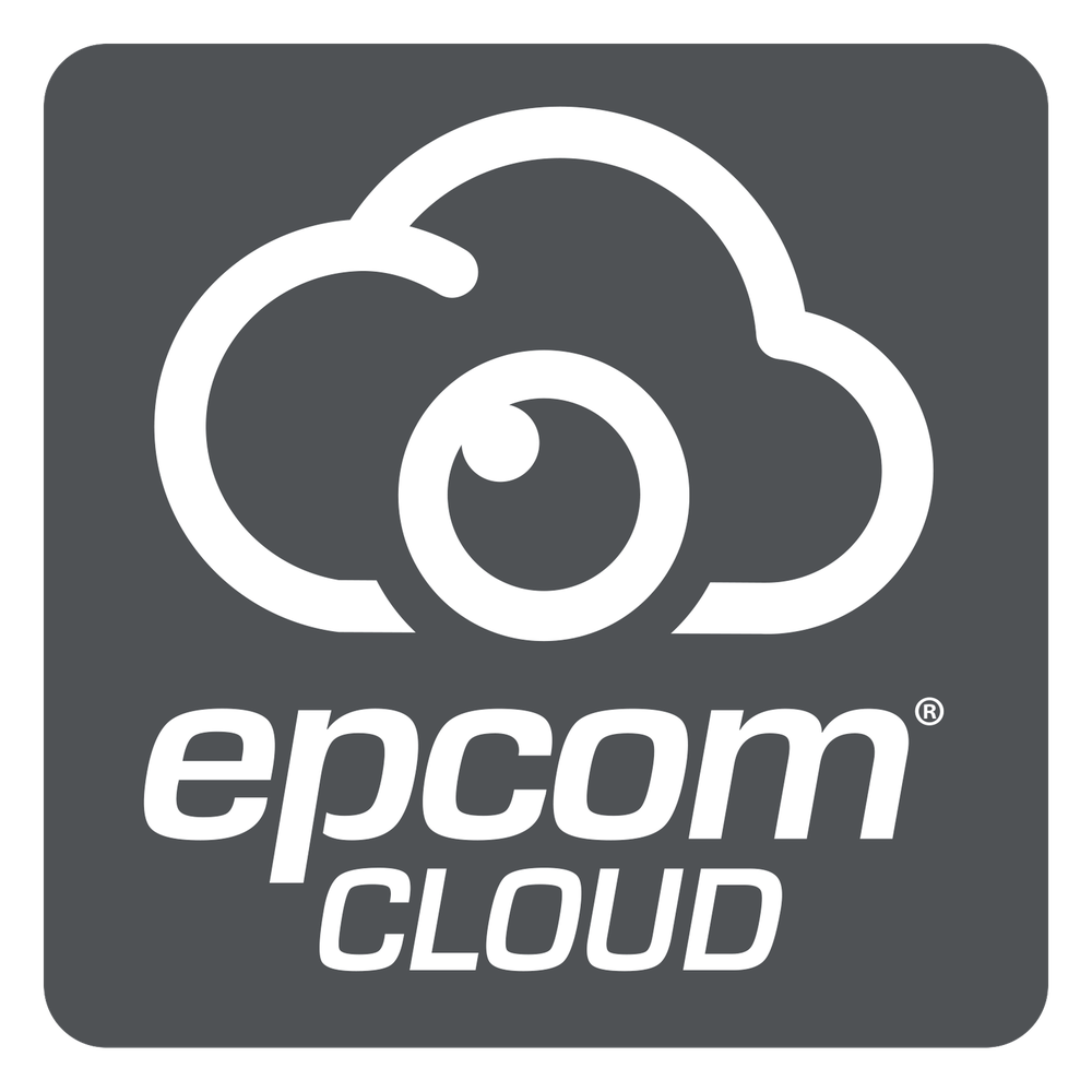 Suscripción Anual Epcom Cloud / Grabación en la nube para 1 canal de video a 2MP con 365 días de retención / Grabación por detección de movimiento