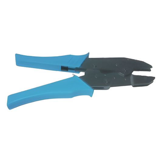 Pinzas Individuales para Plegar Conectores de Anillo. Requiere Juego de Mordarzas de acuerdo al Diámetro del Cable y Tipo de Conector.