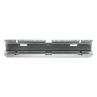 Clip automatico para bandejas de 300 mm adelante, material bimetalico 90% zinc y 10% aluminio sin recubrimiento