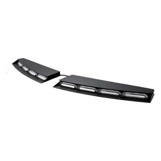 Barra de Luces Para Interior Tipo Visera, Rojo/Azul, Soporte para camioneta Ford Police Interceptor, SAE