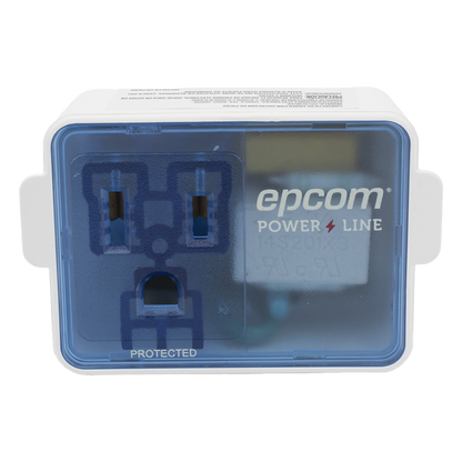 Supresor de Picos Portatil para Pared / 120 Vca / 1800 W / 540 Joules