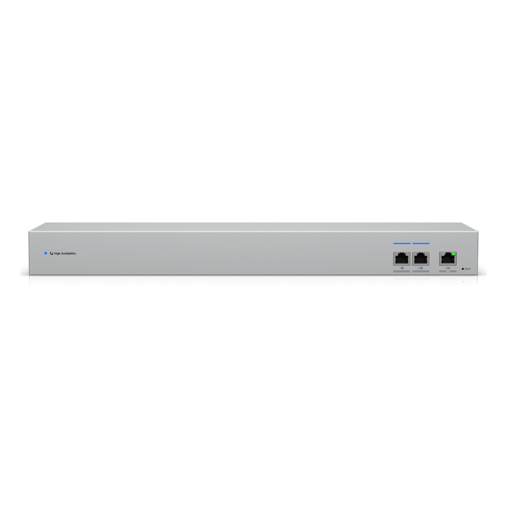 UniFi USW-WAN – Switch WAN Capa 2 con 3 Puertos RJ45 10 GbE y 1 Puerto RJ45 GbE y Alimentación CA Redundante para Alta Disponibilidad con UniFi
