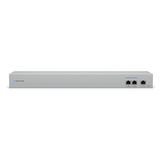 UniFi USW-WAN – Switch WAN Capa 2 con 3 Puertos RJ45 10 GbE y 1 Puerto RJ45 GbE y Alimentación CA Redundante para Alta Disponibilidad con UniFi