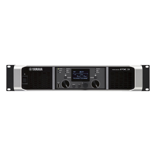 Amplificador de audio Clase D | 300 W x 2 a 8&Omega; | 500 W x 2 a 4&Omega;. | Baja Impedancia | Procesamiento Inteligente