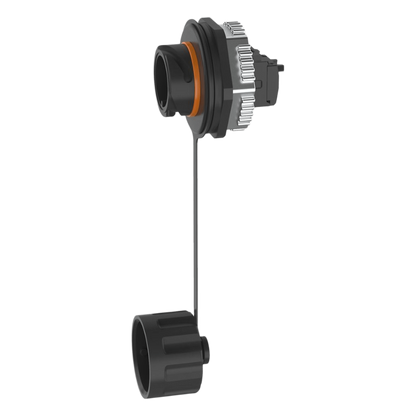 Conector Jack RJ45 de Uso Industrial Estilo TG, Categoría 6, Con Tapa Protectora, Protección IP67