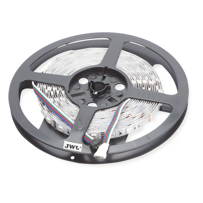 Tira Led de 5 m / Color Blanco / Uso Interior / Potencia 22 W / 900 lm/ 12 V CD / IP 20.