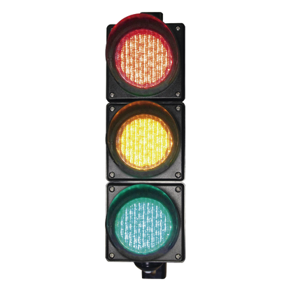 Semáforo / Señalización Rojo, Verde y Amarillo / Diametro 100mm / LED / 110vca.