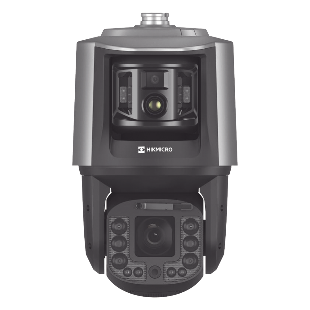 [TandemVu] Domo PTZ IP 4 Megapixel con 40X Zoom con Cámara Optica Fija de 4 Megapixel Cámara Térmica 256 x 192 con Lente 9.7 mm / Protección