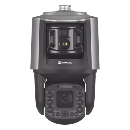 [TandemVu] Domo PTZ IP 4 Megapixel con 40X Zoom con Cámara Optica Fija de 4 Megapixel Cámara Térmica 256 x 192 con Lente 9.7 mm / Protección