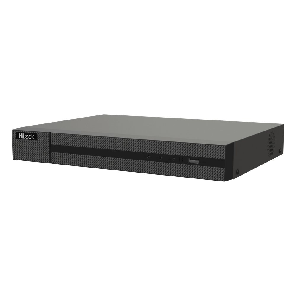 DVR 16 Canales TurboHD + 8 Canales IP / 5 Megapixel Lite - 3K Lite / Audio Bidireccional / Detección de Movimiento 2.0 / 1 Bahía de Disco Duro