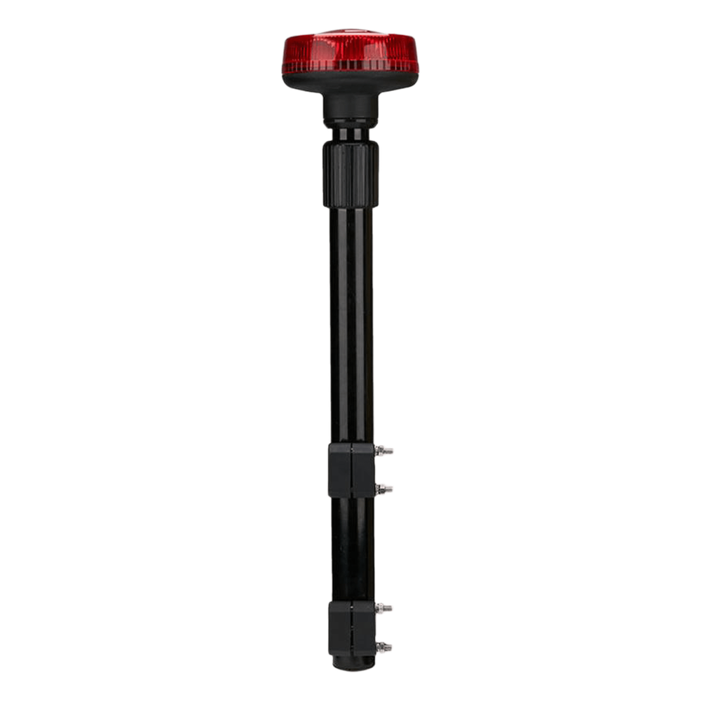 Luz telescópica Ultra Brillante Para Motocicleta, 9 LED, Color Rojo