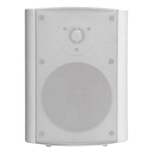 Altavoz exterior de 2 vías | woofer 5.25IN | tweeter 0.75 in | 80W | 8 ohmios | blanco