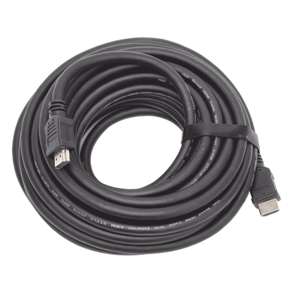 Cable HDMI de 10 Metros (32.81 pies) (High Speed) / Resolución 4K / Soporta Canal de Retorno de Audio (ARC) / Soporta 3D / Blindado para Reducir