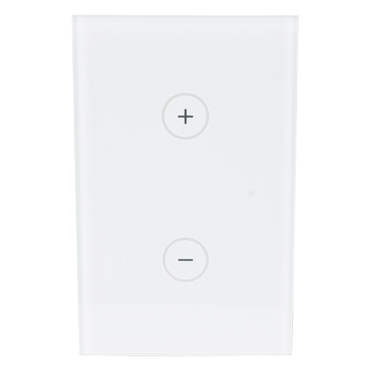 (ZWAVE) Dimmer panel táctil touch inalámbrico Zwave Plus. Compatible con Hubitat HC8, Álula M2M, otros