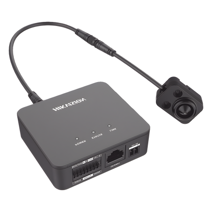 Pinhole IP 2 Megapixel / Lente 3.7 mm / 2 Mts Cable / PoE / Ideal para Cajeros Automáticos (ATM) / WDR / Micro SD / Cámara Tipo Block