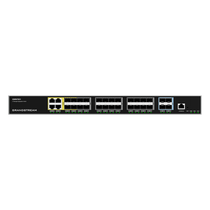 Switch de Agregación Capa 3 Administrable / GWN7830 - GWN7831 - GWN7832 / 48-120 Gbps Throughput / 4-12 Puertos 10G SFP+ / Stacking / Gestión Cloud