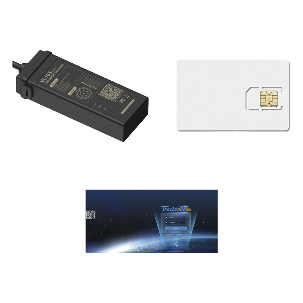 KIT Localizador Vehicular GPS 4G LTE Cat1 / Rastreador con Respaldo 2G / Apagado y Encendido de Motor Remoto / Entrada Analógica / Protección de