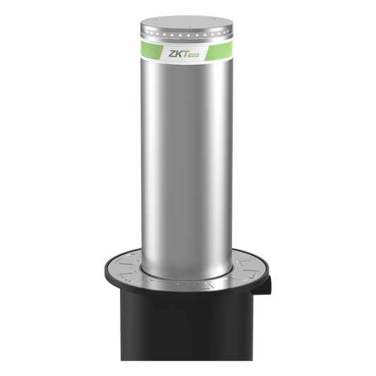 Bolardo Automático de Seguridad / Hidráulico / 219 mm Diámetro / Elevación 600 mm (23.6 in) / 4 Segundos Operación / IP68 / Control Remoto 100 m (328