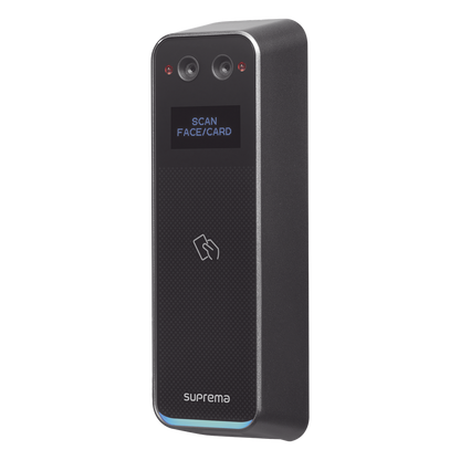 Lector Biométrico Facial (BEW3) / lector de tarjetas Prox EM, mifare, Tarjetas Virtuales por Bluetooth / con protección IP67, IK08