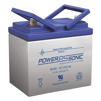 Batería 12V, 33AH, Para Respaldo, Tecnologías AGM/VRLA, 5 Años Vida Útil, Terminales NB3, Reconocida UL