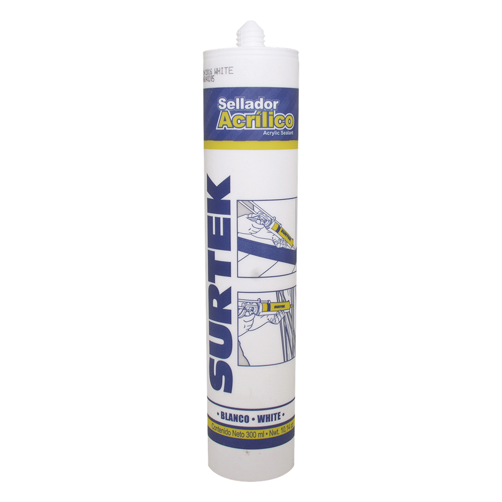 Sellado Acrílico /Color Blanco / Contenido 280 ml.