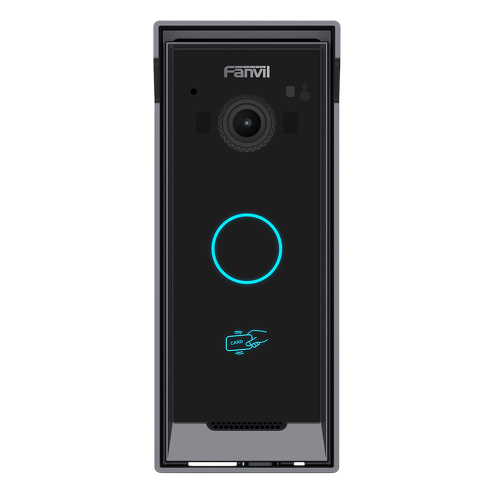 Video Intercomunicador IP / 2 Megapíxeles / Botón Marcación Rápida / Apertura Puerta BLE-Tarjeta IC-DTMF-Remoto / IP65 / PoE / ONVIF/ 1000 Registros