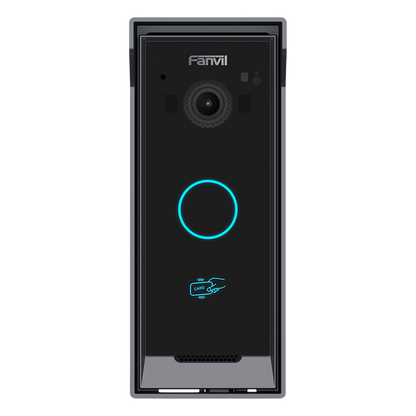 Video Intercomunicador IP / 2 Megapíxeles / Botón Marcación Rápida / Apertura Puerta BLE-Tarjeta IC-DTMF-Remoto / IP65 / PoE / ONVIF/ 1000 Registros