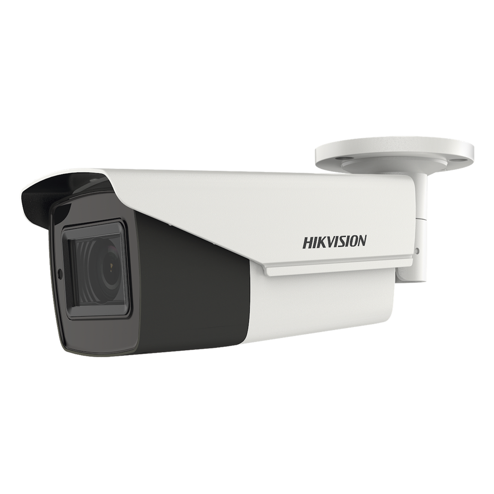 Bala TURBOHD 5 Megapixel / Lente Mot. 2.7 a 13.5 mm / 40 mts IR EXIR / dWDR / TVI-AHD-CVI-CVBS / Exterior IP67 / 12 Vcc / 24 VCA