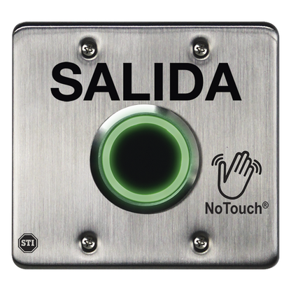 Interruptor IR NoTouch® de Acero Inoxidable, Salida Doble, SALIDA