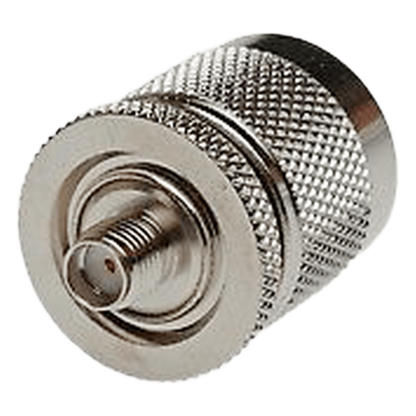 Adaptador en Línea de Conector SMA Hembra a N Macho, Níquel/ Oro/ Teflón