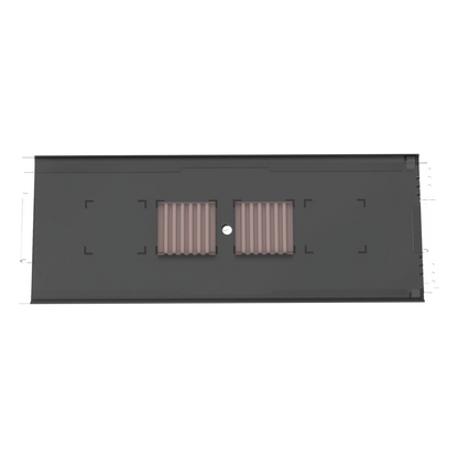 Charola de Empalme para Fibra Óptica, Para Protección de 24 Empalmes de Fusión o Mecánicos, Compatible con los Paneles FRME3 y FRME4