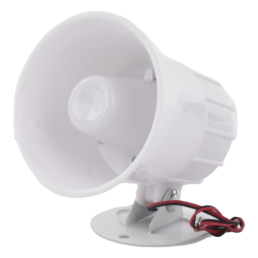 Sirena Cableada SFIRE SF-520A / 110 dB / 15 W / 12 VCC / Compacta y Potente